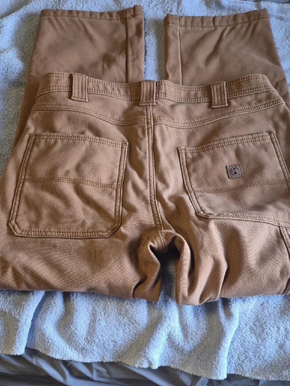 Coleman Caramel/Tan Utility Canvas Pants